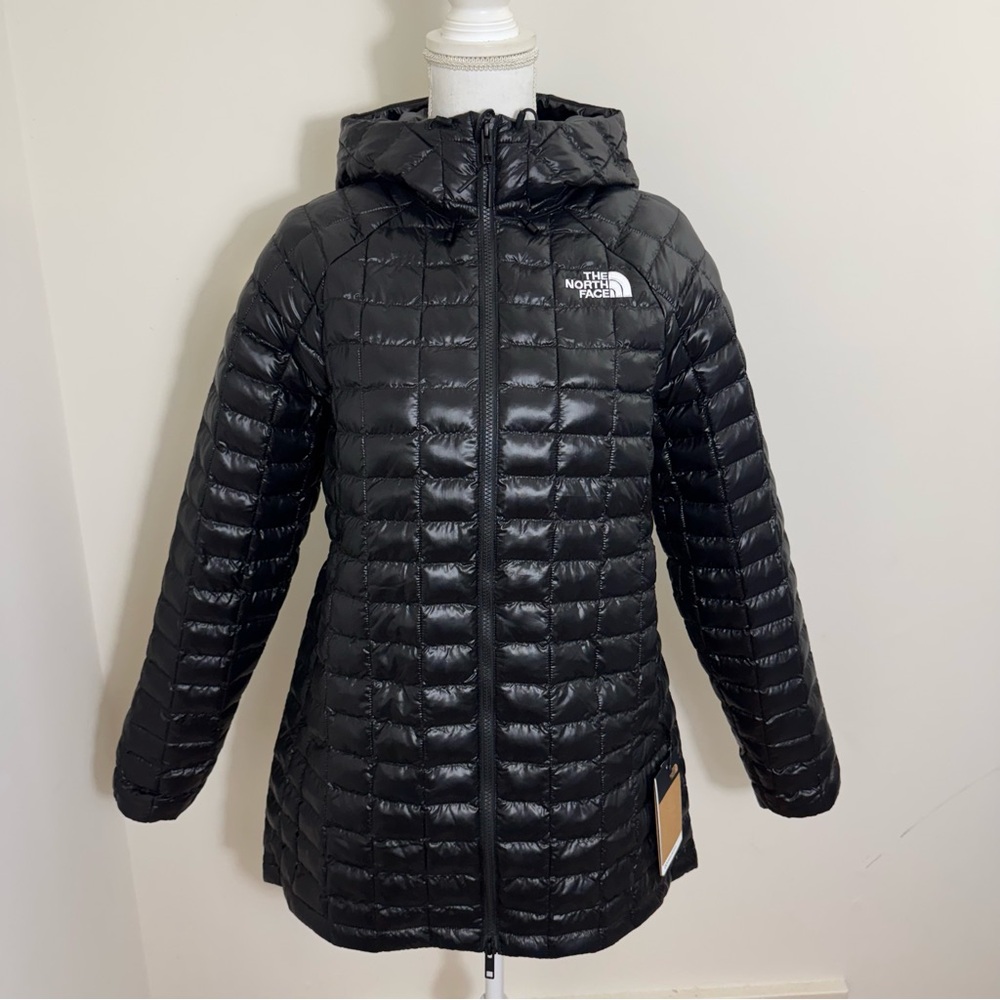 The North Face Women's ThermoBall Hooded Parka Coat TNF Black S M L XL XXL 2025